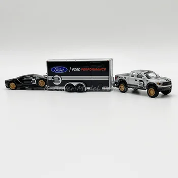 Maisto 1:64 Fundido Modelo de Carro de Brinquedo De 2010 Ford Raptor / 2017 Ford GT Coleção do Patrimônio E Presentes