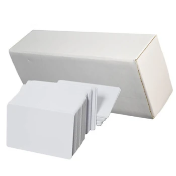 Em branco de Plástico PVC Cartão de Jato de tinta para Impressão de Cartão de identificação para Epson ou para Impressora Canon Cartão de visita em Branco Branco Associação de PVC Cartão