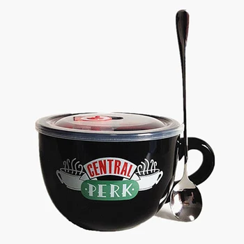 Amigos de TV Série do Central Perk de Cerâmica, Café, Xícara de Chá de 650 ml Amigos do Central Perk Caneca de Cappuccino Aniversário de Presentes Para Frien