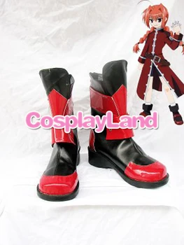 Personalizar Botas De Magical Girl Lyrical Nanoha Cosplay Vita Cosplay Botas De Cosplay Fantasia Anime Party Sapatos