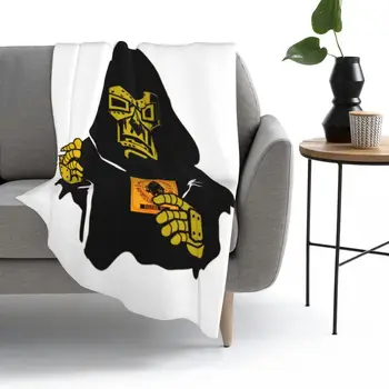 MF DOOM ) Lance Cobertor de Lã Jogar Cobertor TV Mantas de Sofá cobertor de flanela Aconchegante cama de Casa, viajar filho Adulto sofá cobertor
