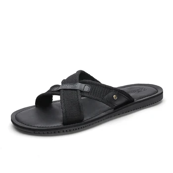 romano virar moda borracha sandles sandálias-homens sandels verão sandálias de mens praia slide fechado exterior sapatos de desporto toe mens