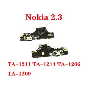 Porta USB Carregador Dock Conector Carga Conselho Cabo FLex Para Nokia 2.3 Mic Microfone Conselho