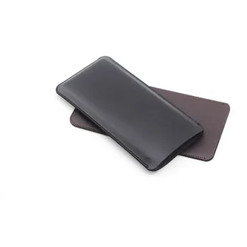 Telefone Bolsa de Ultra-Fina Caso Protetor de Microfibra Saco de Couro para Samsung Galaxy Dobra Acessórios do Telefone