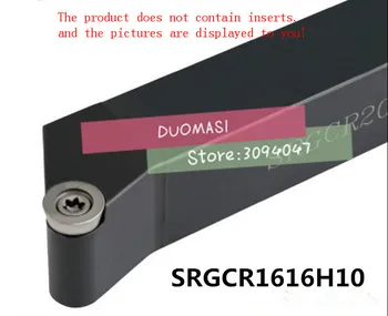 SRGCR1616H10 16*16mm Metal Torno Ferramentas de Corte para Torno mecânico CNC, Ferramentas de Torneamento Torneamento Externo porta-ferramentas Tipo-S SRGCR/L