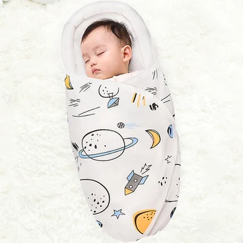 Bebê Recém-Nascido Saco De Dormir Cartoon Panos Bebê De 0 A 12 Meses Enrole O Bebê Cobertor De Algodão Sleepsack Infantil Meninos Meninas Envoltório Swaddle