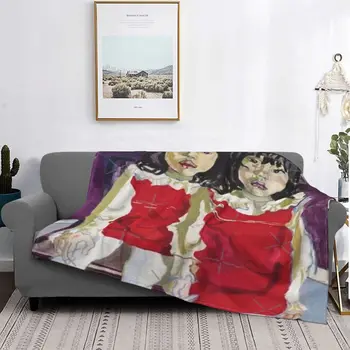 Alice Neel Arte 3-manta um cuadros para cama, colcha para sofá, manta de muselina 135, manta ponderada