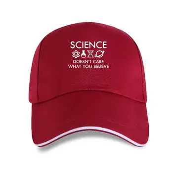 novo boné chapéu de Ciência Cientista Biologia Química Homens Engraçados Homens Verão do Algodão Harajuku Boné de Beisebol de Streetwear Preto T-shi