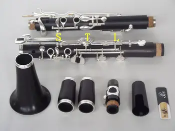 profissional tecla G clarinete ébano corpo de madeira Boa de som e material