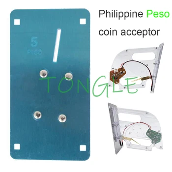 5 PISO de Plástico Transparente Aceitante Mech Exportar Filipinas 1 Peso Mecânica Transparente Branca para Máquina de Jogo de Arcade