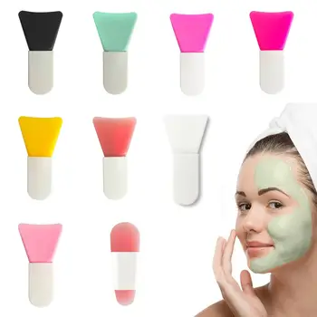 Colorido DIY Profissional de Cuidados da Pele Ferramenta Reutilizáveis Cosméticos Mistura da Lama FacialMask Pincel de Maquiagem Pincéis