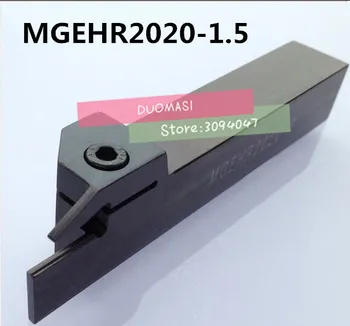 MGEHR2020-1.5,Torno CNC extermal Canais da Ferramenta de corte para Insere MGMN150 lojas de Fábrica, barra de mandrilar,a máquina do cnc