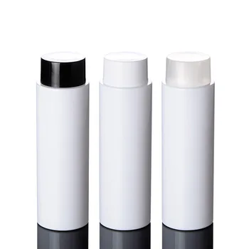 100ml150ML200ml branco/transparente de plástico de garrafa PET loção emulsão soro fundação de toner flor wc essência cosméticos embalagem