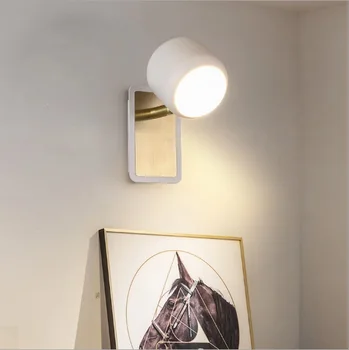 Nordic lâmpada de parede moderna, minimalista e criativo diodo emissor de luz da sala de luxo corredor de fundo escadas varanda quarto lâmpada de cabeceira
