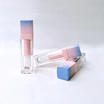 20 x 5ml Muito Vazio Gradiente Gloss Rosa Tubo de Mini DIY batom de Tonalidade frascos de Maquiagem Garrafas Reutilizáveis de Beleza Ferramenta