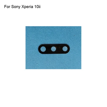 2PCS de Alta qualidade Para Sony Xperia 10ii de Volta Câmera Traseira de Vidro da Lente de teste bom Para Sony Xperia 10 ii Peças de Reposição