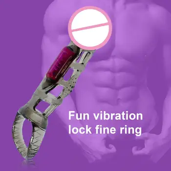 Cock Ring Convexo Ponto de Massagear o Pênis de Atraso Anel Prolongado Dildo Anel Vibratório retardar a Ejaculação Anel de Bloqueio para os Amantes