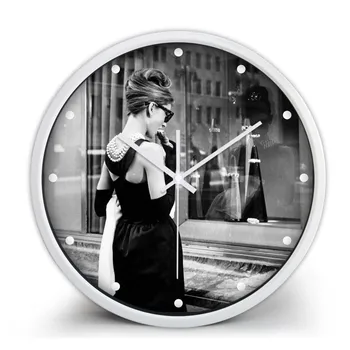 Monroe Relógio De Parede Mulher De Design De Moda Em Silêncio Parede Da Sala De Estar Decoração Saat A Decoração Home Do Relógio De Parede Legal Presente De Natal