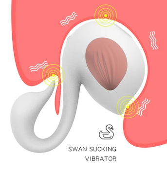 Nova Chupando Vibator Swan Vácuo Estimulador Sextoy Produtos para Adultos De 18 Poderoso Vibrador no Clitóris Brinquedos Sexuais para as Mulheres