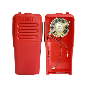 Vermelho Walkie Talkie Substituição de Reparação de Habitação Tampa da caixa com alto-Falante para DEP450 CP200d XIR P3688 DP1400 Rádios Portáteis