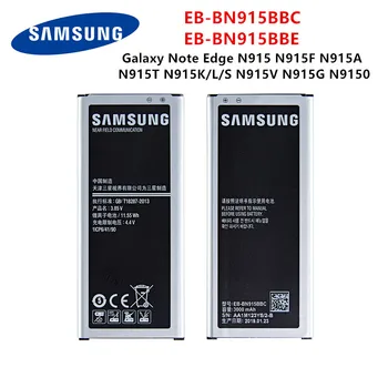 SAMSUNG Original EB-BN915BBC EB-BN915BBE 3000mAh da Bateria Para Samsung Galaxy Note Borda N9150 N915 N915F/D N915K/L/SN915V/G SEM NFC
