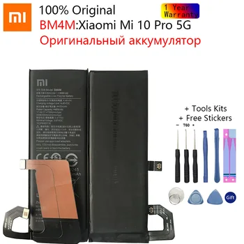 100% Original Novo 4500mAh Bateria de Substituição BM4M Para Xiaomi Mi 10 Pro 5G 10Pro Telefone original bateria Pilhas +Dom Ferramentas