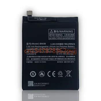 Para Xiao Mi Bateria BM3B Para Xiaomi Misturar 2 2S Mix2S 3400mAh de Alta Capacidade da bateria de Substituição do Telefone Batteria