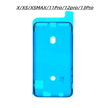 Pegatina Impermeável Para IPhone Marco Pantalla LCD Cinta Adhesiva De Sellado De Bisel, 3M 12 7 8 7P 8P, 11 Pro Plus Xs 100Uds