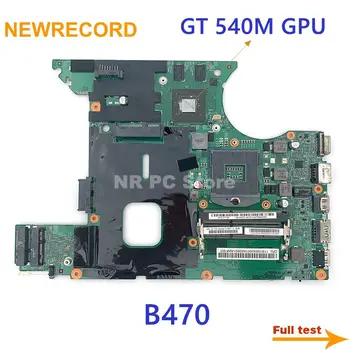 NOVOREGISTO Para Lenovo ideapad B470 48.4KZ01.02N laptop placa-mãe HM65 memória DDR3 GT540M cheia de gráficos de teste