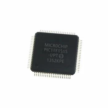 5PCS PIC18F8585-eu/PT PIC18F8585-eu PIC18F8585 TQFP80 Novo original chip ic Em stock