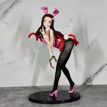 25cm Demon Slayer Kamado Nezuko Bunny Sexy Girl figura de Ação brinquedos boneca de presente de Natal com caixa