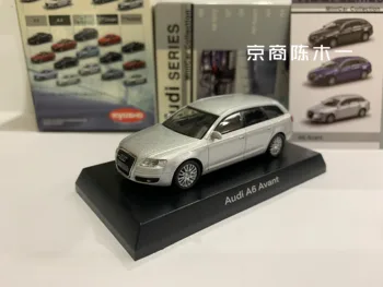 KYOSHU 1/64 AUDI A6 Avant Coleção de Metal Die-cast Modelo de Simulação de Carros Brinquedos