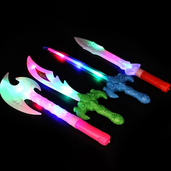 LED Espada de Luz Até Brinquedos de Piscamento Varas de Design de uma Noite de Festa do Clube de Abastecimento de crianças, Crianças de Presente de Aniversário Acessórios