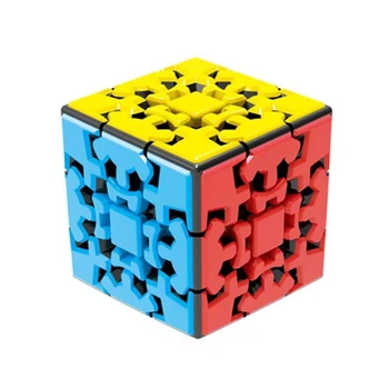 3D Sinuoso Quebra-cabeça Irregular Mecânico de Engrenagens Cubo Aprendizagem Precoce de Quebra-Montessori de ensino Playset para as pré-Escolas