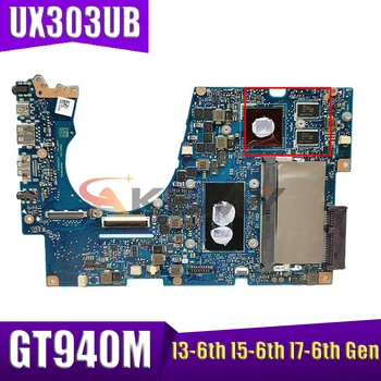 UX303UB placa-mãe GT940M I3-6 Gen I5-6ª Geração I7-6ª Geração da CPU para ASUS UX303 UX303U UX303UN U3000 