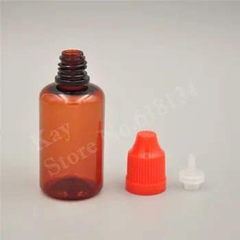 1000pcs 30ml líquido de cor âmbar animal de ESTIMAÇÃO frasco conta-gotas com tampa à prova de crianças