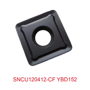 Original CF SNCU SNCU120412-CF YBD152 Externo Quadrado CNC Fresa Especial Para o Processamento de Ferro Fundido, Aço Fundido
