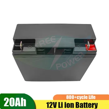 12V 20Ah li ion pulverizador dispositivo de iões de lítio de bateria utilizado para alimentação de backup câmera de vigilância de equipamento solar carro de brinquedo
