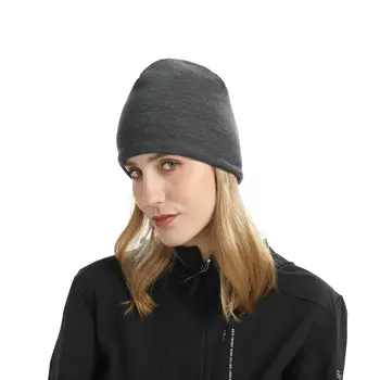 Casual Macio, Extensível, Multi-Uso Chapéu De Malha De Outono Inverno Quente Caps Execução Esportes Chapéus