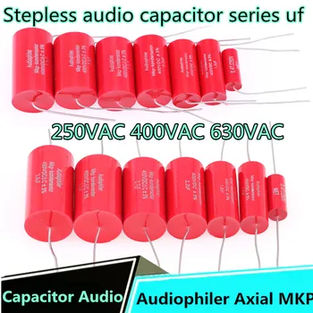 1pcs Audiophiler Axial MKP Capacitor de Áudio 250V c.a. 400V 630V 10UF/400V 0.1 UF DE 0,22 0,33 UF UF 6.8 UF 7.5 UF 8.2 UF AEAK