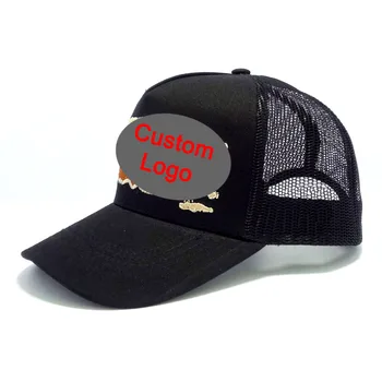 Custom-Made DIY Logotipo Pessoais Nomes Diferentes Cores Opcionais Ajustável ao ar livre Jornada de Malha Boné Personalizado Trucker Hat