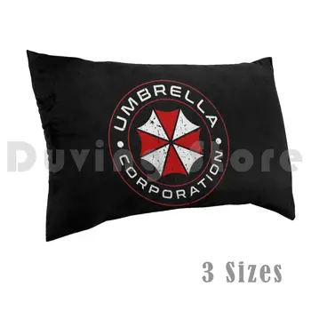 Umbrella Corporation Travesseiro Impresso 35x50 Jill Valentine, The Walking Dead Claire Redfield Morte Mortos