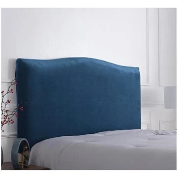 Cor sólida cama elástica tampa, o pó de proteção na parte traseira, tampa de cama 2.2 m