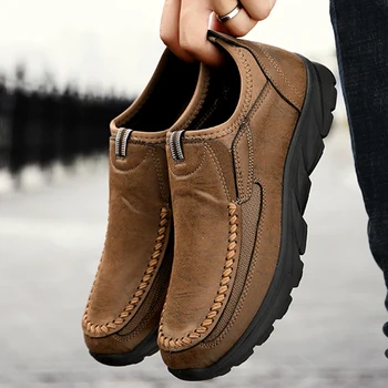 Homens Casuais Sapatos de Sapatos Tênis 2023 Moda de Nova Sutura Artesanal Retro Lazer Sapatos Sapatos para Homens Zapatos Casuales Homens
